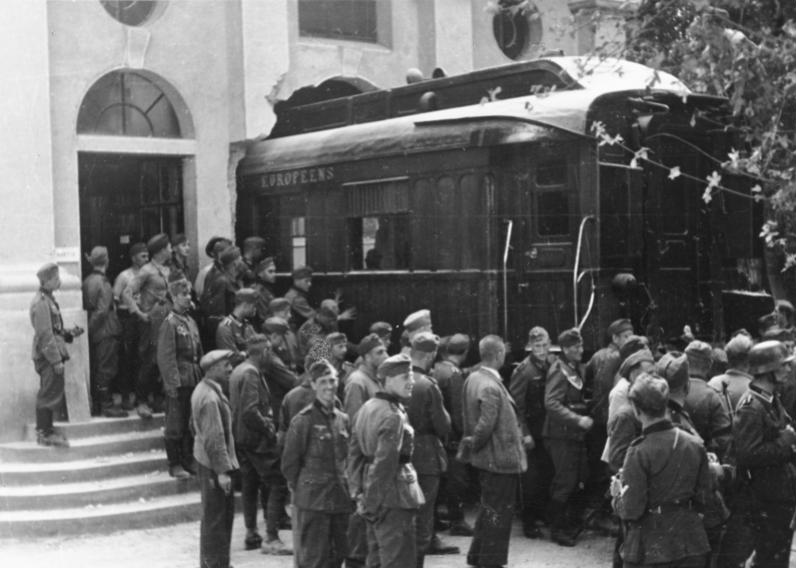 Wagon utilisé pour signer les armistices de 1918 et de 1940.