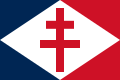 Le drapeau de la résistance Française et des forces navales libres.